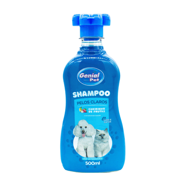 Shampoo Pelos Claros Frutas Cães e Gatos 500ml Master Pet