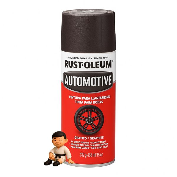 TINTA SPRAY AUTOMOTIVE RODAS GRAFITE RUST OLEUM