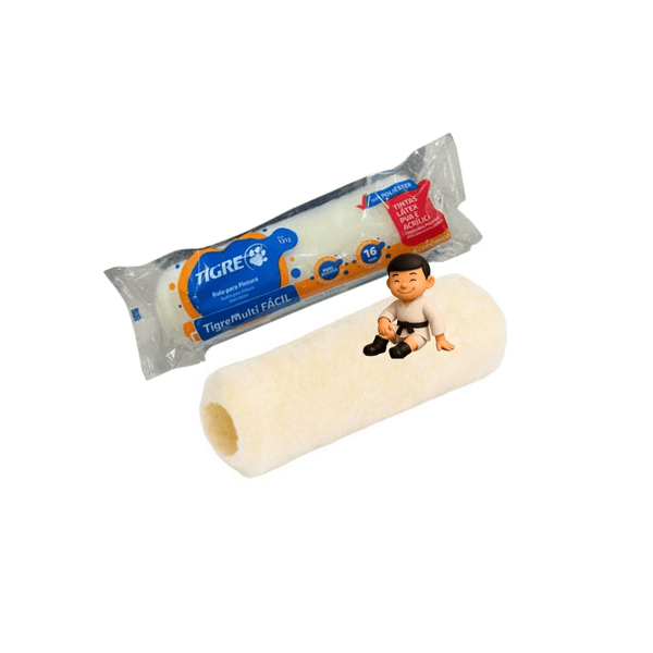 TIGRE ROLO DE LÃ SINTÉTICA 23 CM 1312