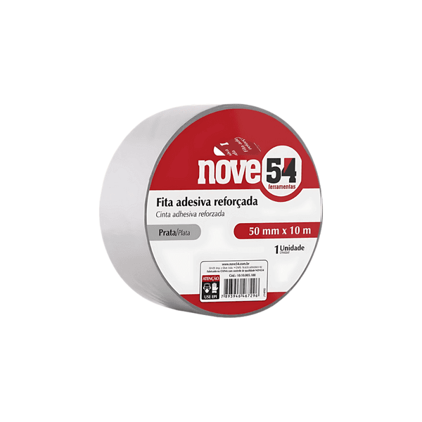 FITA ADESIVA SILVER 50MMX10M VONDER 954