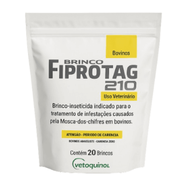 Brinco Fiprotag 210 20 Unidades