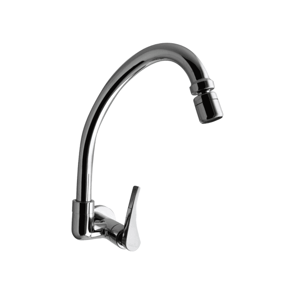 Torneira Para Cozinha De Parede 1/4 De Volta Com Bica Móvel Lume 1168 C-56 - Kimetais