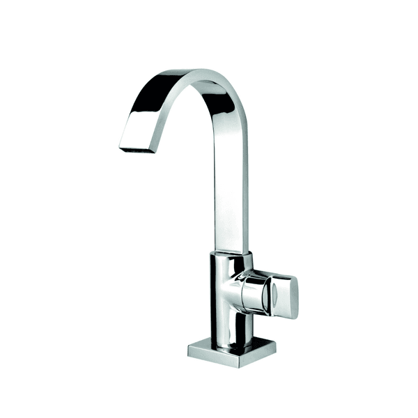 Torneira Para Lavatório De Banca 1/4 De Volta Com Bica Alta Cromada Plena 1198 C68 - Kimetais