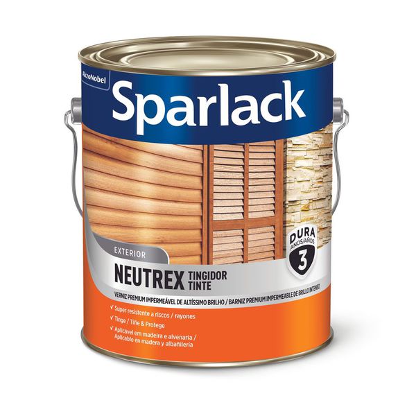 Verniz Neutrex Mogno Sparlack 3,6l