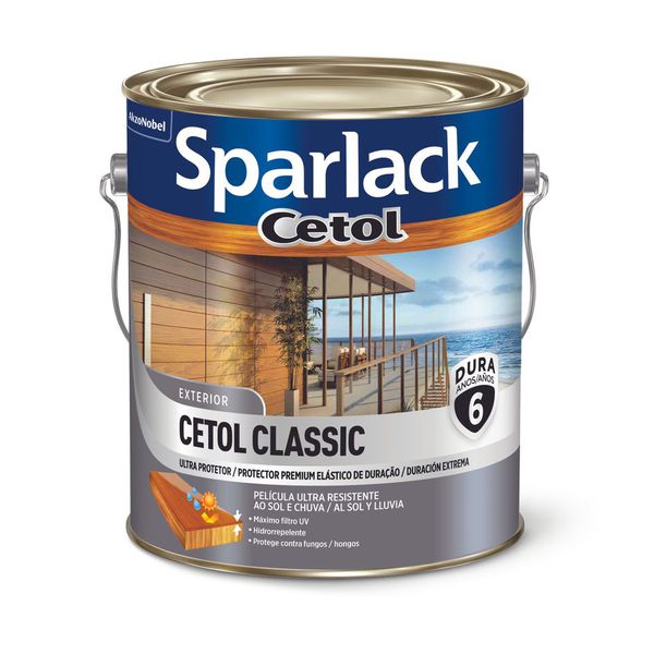 Verniz Cetol Classic Brilhante Mogno Sparlack 3,6l