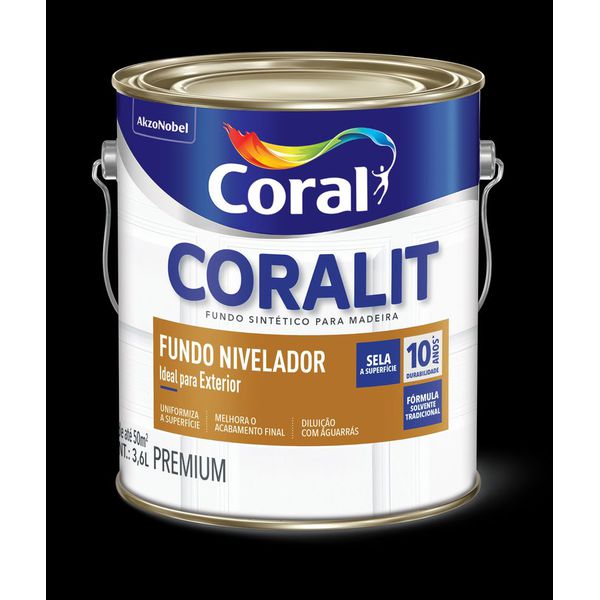 Fundo Nivelador Sintético Branco Coralit 3,6l