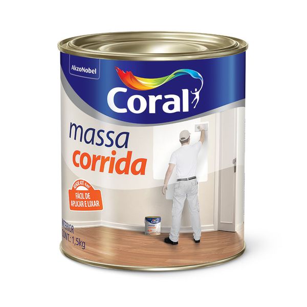 Massa Corrida Coral 0.9l