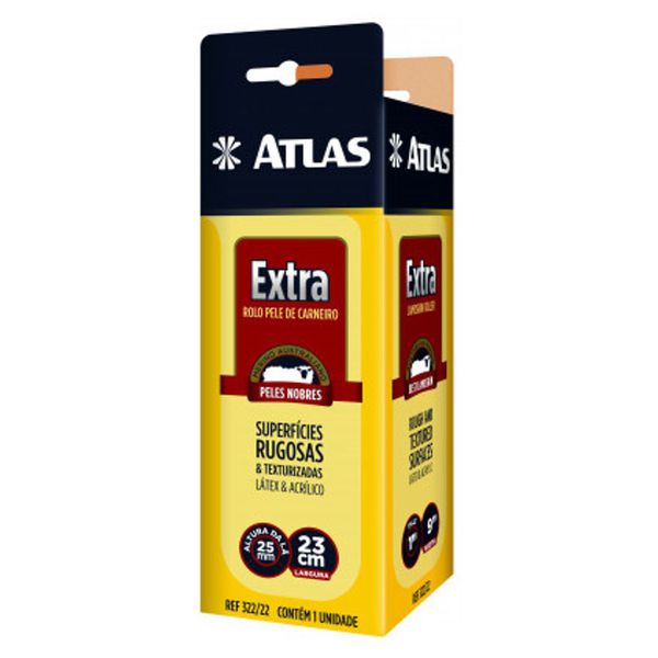 Rolo Lã Extra 23cm Atlas 322/22