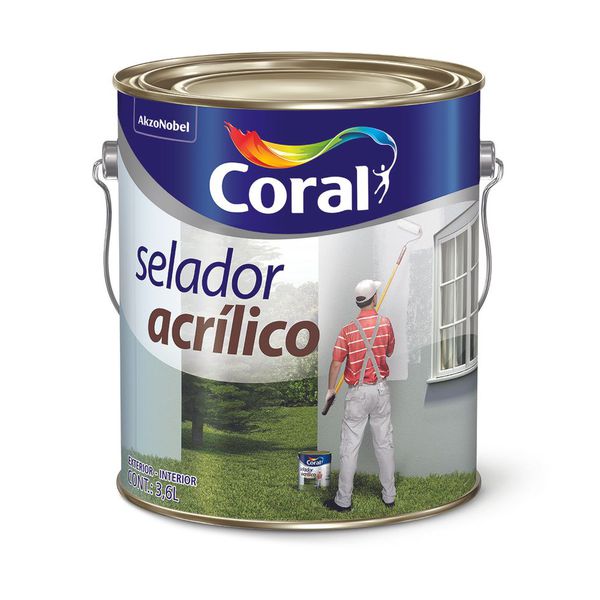 Selador Acrílico Coral 3,6l