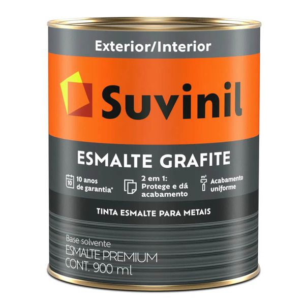 ESMALTE GRAFITE ESCURO SUVINIL 900ML