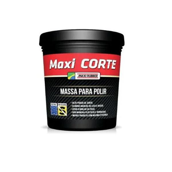 Maxi Corte Polir 2 B.água Maxi Rubber 500gr
