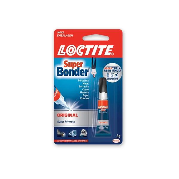 SuperBonder Loctite Bisnaga 3G