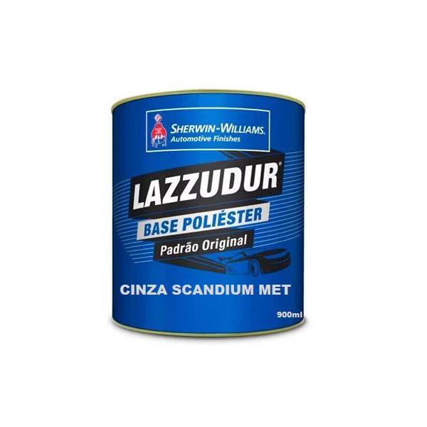 Cinza Scandium Met 900 ml Lazzudur 