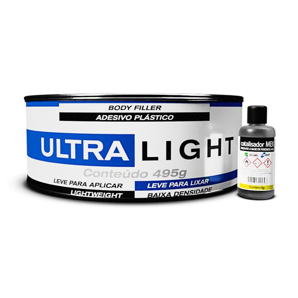 Ultra-light Adesivo Plástico Maxi Rubber 495gr