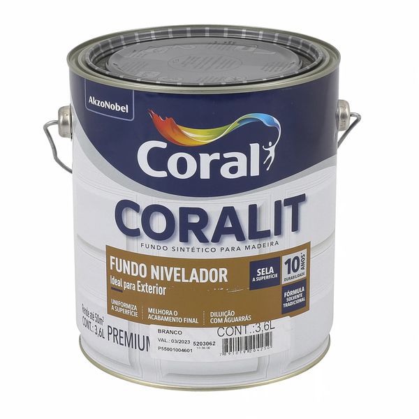 Fundo Sint Nivelador Branco - Coral 3,6l