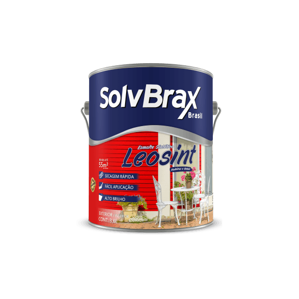 ESMALTE SINTÉTICO BRILHANTE SOLVBRAX 3,6L