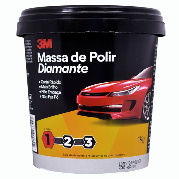 MASSA POLIR DIAMANTE 1KG 3M