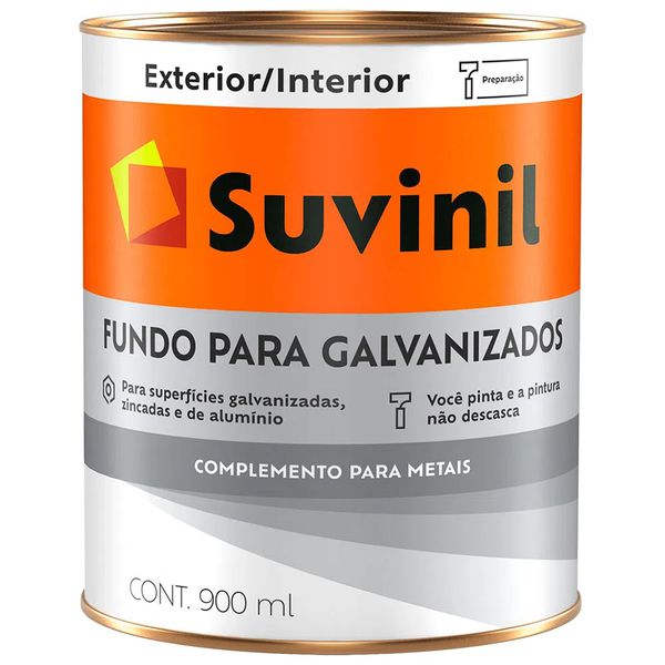 Fundo para Galvanizados Suvinil 900ml