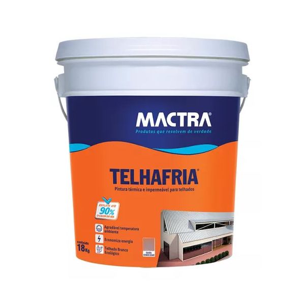 BRANCO TELHAFRIA CORAL MACTRA 18KG