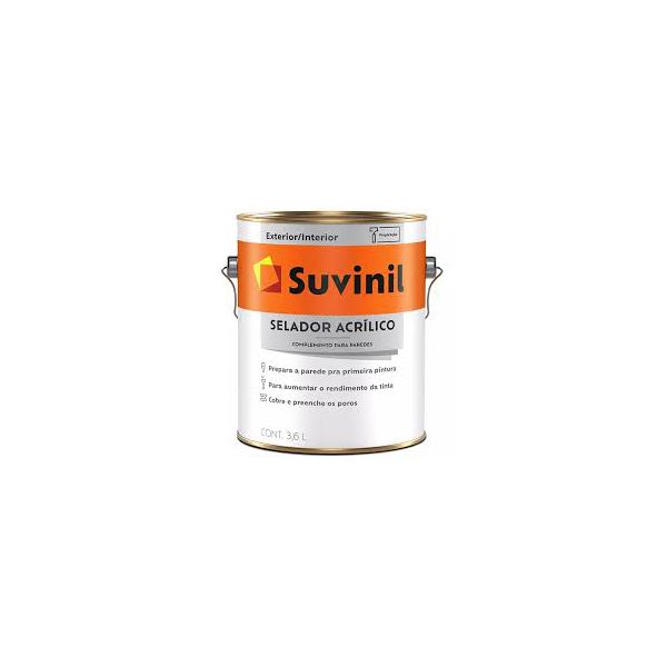 Selador Acrílico Suvinil 3,6 Litros