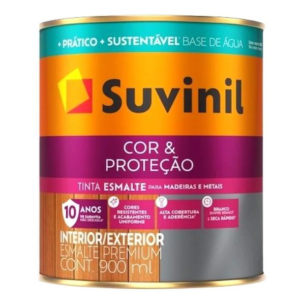 Tinta Esmalte Acetinado Seca Rápido Suvinil 900ml
