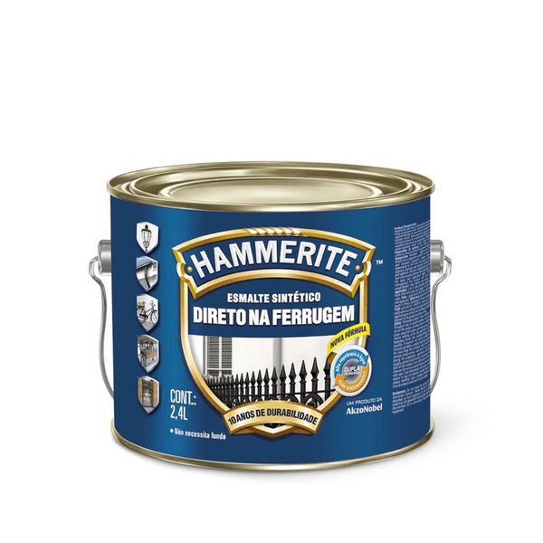 Esmalte Sintetico Hammerite Brilhante 2,4L 