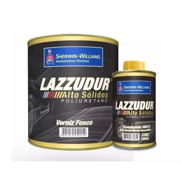 Verniz Fosco Pu Kit 900 ml Lazzuril