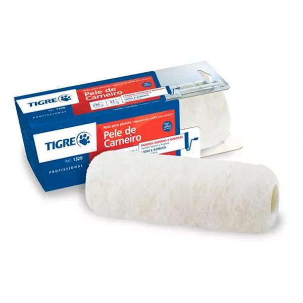 Rolo de Lã 18Cm 1320 Tigre