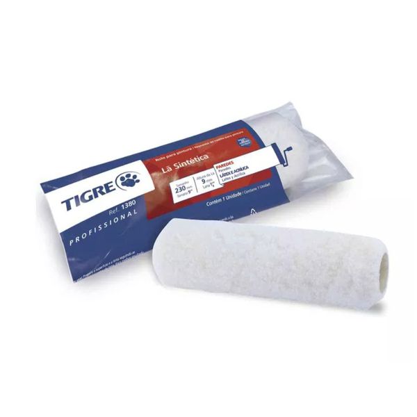 Rolo de Lã 23cm 1380 Tigre