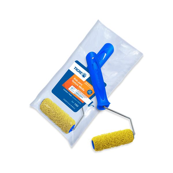 Rolo Textura 9CM 1352 Média Tigre