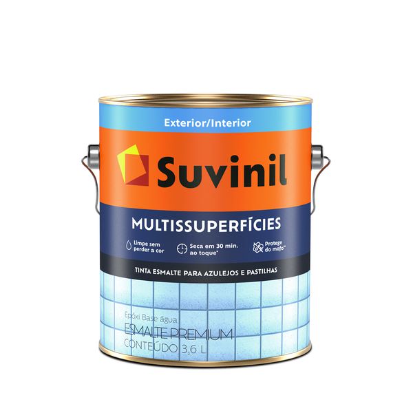 Tinta Epóxi Multissuperfícies Branco Suvinil 3,6 Litros