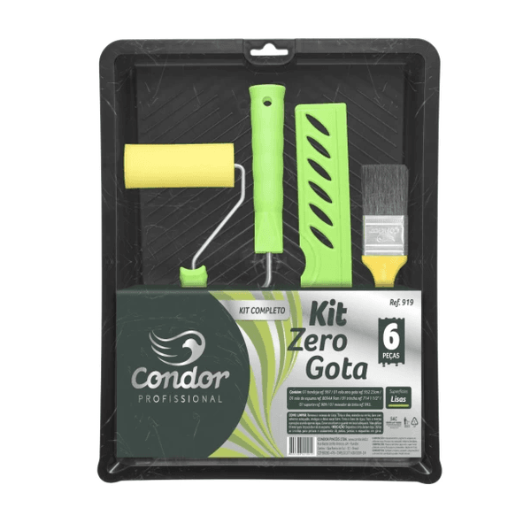 KIT ZERO GOTA 6 PECAS 919 CONDOR