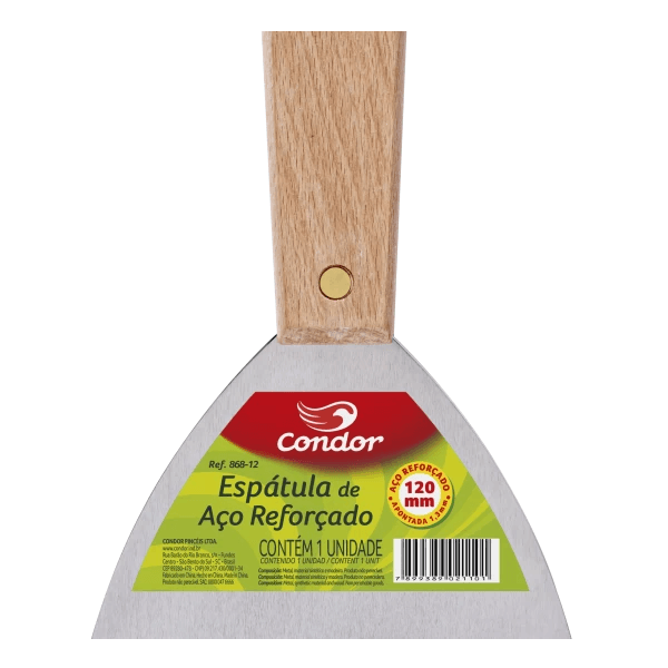 ESPATULA ACO REFORCADO 12CM 868 CONDOR
