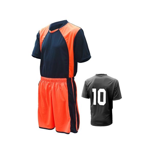 Conjunto De Uniforme Esportivo Volei Futebol Vermelho-Preto