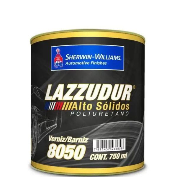 VERNIZ PU 8050 ALTO SÓLIDO 0,750ML LAZZUDUR 