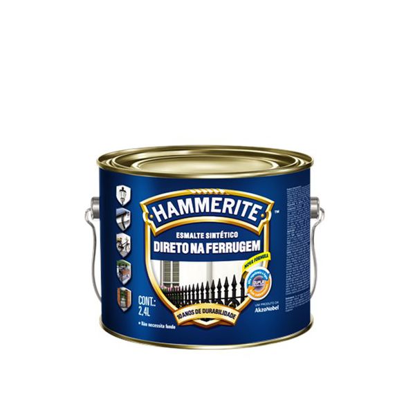 ESMALTE SINTéTICO HAMMERITE BRILHANTE 2,4L CORAL