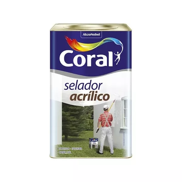 SELADOR ACRÍLICO BRANCO 18L CORAL