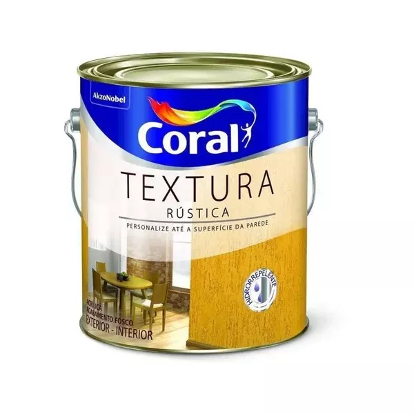 TEXTURA RÚSTICA BRANCO 7KG CORAL 
