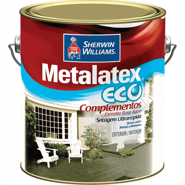FUNDO BRANCO FOSCO BASE ÁGUA METALATEX 3,6L SHERWIN WILLIAMS
