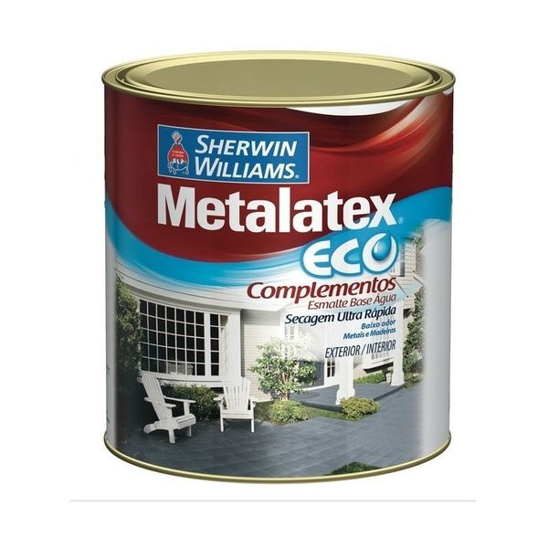 FUNDO BRANCO FOSCO BASE ÁGUA METALATEX 0,9L SHERWIN WILLIAMS