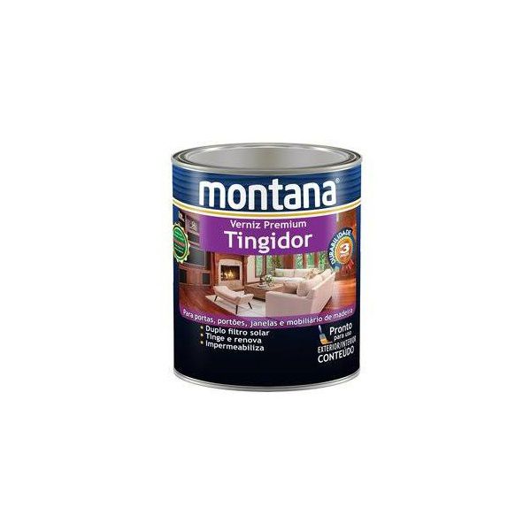 VERNIZ TINGIDOR BRILHANTE DUPLO FILTRO SOLAR 0,9L MONTANA