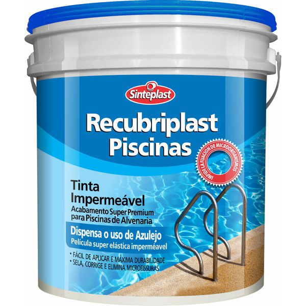 IMPERMEABILIZANTE PARA PISCINA 10L RECUBRIPLAST