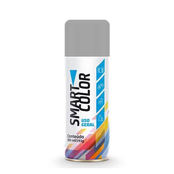 SPRAY USO GERAL BRILHANTE ALUMÍNIO SMART COLOR 