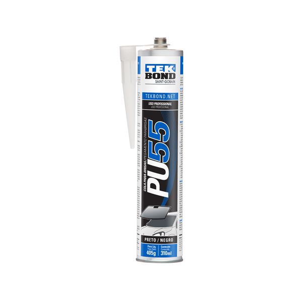 PU55 COLA PARABRISAS PRETO 310ML TEK BOND