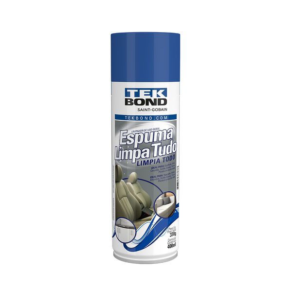 ESPUMA LIMPA TUDO 370G//400ML TEK BOND