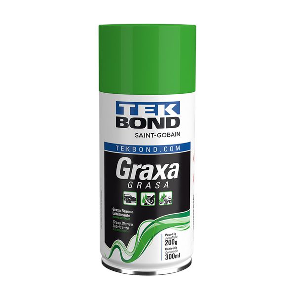 GRAXA BRANCA SPRAY 200G/300ML TEK BOND