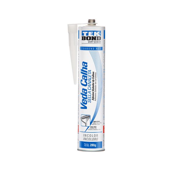 VEDA CALHA TRANSPARENTE 300ML/280G TEK BOND