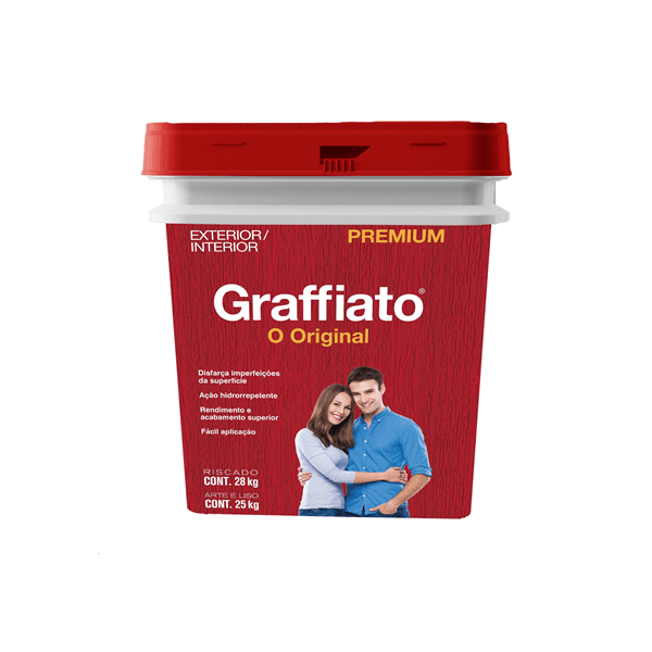TEXTURA GRAFIATTO PREMIUM EFEITO RISCADO BRANCO NEVE 28KG HYDRONORTH