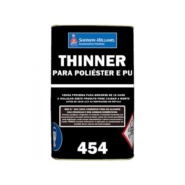 THINNER 454 PU/POLIÉSTER 5L LAZZURIL