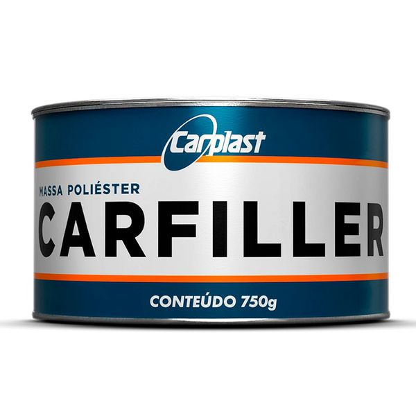 MASSA POLIESTER CARFILLER 750G CARPLAST